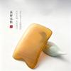 Raspador de cuerno para belleza facial, Palo especial para estirar los ojos, Herramienta de afeitado universal para todo el cuerpo, Herramienta facial