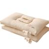 Almohada con forma para niños de algodón de clase A, Protección cervical para el hogar, Núcleo de almohada especial para dormir, Adecuada para hombres mayores de 6 años, Adecuada para todas las estaciones