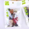 R78 Sacola de botões para loja de R$1 botões diferentes especificações botão loja de R$1 atacado