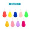 Rosqueador de agulha plástica gota de água DIY multi-função extrator de fio pequeno olho agulha threader gota de água agulha rosqueador