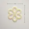 Fivela Antiderrapante Meifen para Sutiã de Plástico Fivela de Alça de Ombro Invisível em Forma de Coração Borboleta Linda Costas Anti-Exposição Fivela de Ajuste Redonda Cruzada