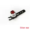 Luz de rana para bicicleta luz trasera bicicleta de montaña carretera luz de advertencia luz trasera Rubí equipo de ciclismo accesorios para ciclismo nocturno
