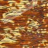Fornecimento spot de fábrica tecido para roupa de performance de animal leopardo com estampa de leopardo, veludo dourado, veludo denso, tecido felpudo