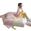 Colcha de Aire Acondicionado Antibacteriana Enfriadora de Soja Clase A Seda de Hielo Colcha Enfriadora de Verano Colcha Lavable a Máquina Núcleo de Colcha Colcha Delgada de Verano Colcha para Niños