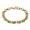 Moda japonesa y coreana simple forma de grano de café cadena al por mayor pulsera de acero de titanio para hombre collar traje cierre de langosta joyería