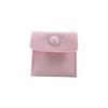 Bolsa de flanela com fecho de pressão, bolsa de veludo delicado espessado para joias, brincos, colar, bolsa para guardar joias, bolsa para brincos, atacado