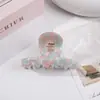 Presilha de Cabelo Pequena de Acetato de Alta Qualidade para Rabo de Cavalo Alto, Estilo Princesa Roxa, Elegante Presilha Tubarão