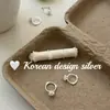 Estilo Ins Coreano 2026 Nuevos Pendientes Pequeños Frescos Plata de Ley S925 Exquisitos Pendientes de Fuegos Artificiales Pequeños Delicados Temperamento Suave