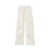 Pantalones Cargo Paracaidistas de Marca Trendy Transfronteriza para Hombre, Delgados, Sueltos, Rectos, de Primavera y Otoño