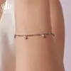 Aiful S925 Plata de Ley Transfronterizo Más Vendido Pulsera de Borlas de Moissanita Joyería Brillante al por Mayor Accesorios Versátiles para el Día a Día