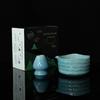 Cuenco Nuevo Transfronterizo para Matcha con Pico Cuenco de Crisantemo Juego de Té Cerámico Set de Matcha Herramientas Rosas Japonesas Baibenli