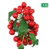 Simulación guirnalda de frutas espuma ojo de dragón longan lichi arándano cereza accesorios de fruta falsa accesorios de rodaje