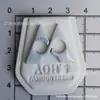 Nova moda retangular quadrada multi-especificação hardware pequena etiqueta de couro marca acessório de vestuário venda direta da fábrica