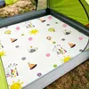 Esterilla Impermeable, Esterilla de Picnic, Esterilla Portátil Gruesa Impermeable y a Prueba de Humedad para Acampar al Aire Libre, Esterilla Enrollable para Tienda de Campaña en el Césped para Salidas de Primavera