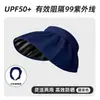 Sombrero de Sol Mejorado con Parte Superior Abierta, Estilo Popular, UPF50+, Ala Ancha para Mujer, Adecuado para Ciclismo y Protección Solar en Verano