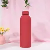 Copo Térmico de Aço Inoxidável 304 Esportes ao Ar Livre Garrafa de Boca Pequena Pintura Emborrachada Garrafa de Refrigerante Copo de Água Isolamento a Vácuo Portátil