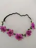 Guirlanda de Flores de Rosa para Cabelo Faixa de Cabelo de Noiva Faixa de Cabelo de Rosa Coreana Rose Flower Hair Band AliExpress/Amazon/ebay