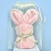Toalla de Conejito Mano Regalo Forma Linda Regalo de Boda Apertura de Guardería Regalo Creativo Regalo de Cumpleaños