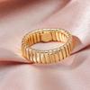 Anel masculino e feminino nicho design ins maré vento frio cauda anel simples cobre luz luxo elemento anel par anel conjunto de três peças