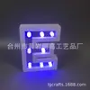 Regalo Creativo Luz de Letra de Madera Adorno Dormitorio, Cocina Decoración Luz Nocturna