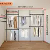Colgador de ropa para armario de techo, perchero de suelo para dormitorio, perchero de celebridad de Internet para el hogar, estante de almacenamiento, almacenamiento de perchas