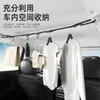 Correa colgante multifuncional portaequipajes para coche almacenamiento en asiento trasero tendedero para secar ropa tendedero fijo montado en coche