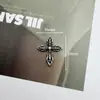 Accesorios de Aleación con Cruz de Pedrería Retro Estilo Ins de Alta Gama Adornos Hechos a Mano Accesorios para el Cabello Fundas para Teléfono Suministros para Manualidades