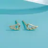 Pendientes Estilo Coreano de Una Semana Lindos Pendientes de Perro Dinosaurio Simples Personalizados Cobre Blanco Chapado en Plata Pendientes de Animales Mini