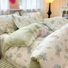 Juego de cuatro piezas 100% algodón puro de Xinjiang Clase A, ropa de cama totalmente de algodón apta para dormir sin ropa, grado para madre y bebé, incluye sábana y funda de edredón, juego de tres piezas para dormitorio