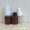 Botella de aceite esencial engrosada de 30 ml subbotella gotero de cabeza de plástico botella de esencia botella de plástico para gotas de mascota