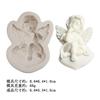 Rascador Celebrante Cibernético del Día de la Madre Flor Molde de Silicona Tulipán Flor Gesang Pétalo Hoja Plegable Molde Decorativo para Pastel de Azúcar