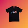 Camiseta Unisex Casual Versátil Tendência de Verão de Manga Curta com Design High Street Americano e Estampa de Letras, Corte Solto
