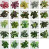 Venta Directa de Fábrica de Nuevas Plantas Artificiales de Rábano Verde para Decoración de Paredes, Plantas en Maceta para Fotografía, Plantas Verdes para Paisajismo de Bodas