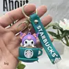 Llavero Colgante Muñeca Sanrio de Starbucks Taza de Café Sanrio Creativa Colgante para Mochila Colgante Pequeño Exquisito