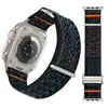 Para Apple Watch com Anel Traseiro Loop Pulseira de Nylon NIKE Pulseira iwatch s9ultra1-8ª Geração