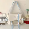 Bolsa Ita Fofa Estilo Soft Girl 2026 Verão Nova Moda Grande Capacidade Simples Versátil Casual Ombro Transversal