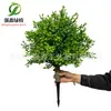 Flores Artificiales Populares de Amazon, Clavos de Tierra Artificiales, Plantas, Boj, Lavanda, Plantas Verdes de Jardín, Violetas
