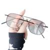 2022gm versión coreana del nuevo trémolo con gafas anti-luz azul gafas planas gafas de sol gafas de pestaña gafas de sol