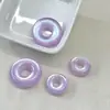 Resina Fotocromática Dupla Face Olho de Gato Estrela Rosca Pingente para Corrente de Celular Bolsa Acessórios de Joia Contas Criativas Feitas à Mão