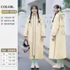 Impermeable para Adultos, Poncho de Lluvia Eva para Senderismo, Protección Total contra Tormentas, Estilo Largo Engrosado, Todo en Uno para Ciclismo al Aire Libre