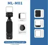 Adecuado para luz de relleno DJI Pocket 3, herramienta de filmación para Vlogs, luz de relleno magnética para cámara Osmo Hairline
