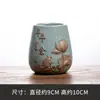 Suporte de Pincel de Cerâmica Suporte de Caneta Esferográfica Grande Forno Ge Celadon Suprimentos de Papelaria Suporte para Diversos de Mesa Armazenamento