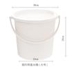 FaSoLa Cubo Grande para el Hogar con Tapa Cubeta de Plástico Espeso Lavabo Cubeta de Lavandería Juego de Lavabo para Dormitorio de Estudiante