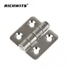Bisagra de Acero Inoxidable 304 Bisagra Bisagra de Cubierta Accesorios para Toldo de Yates Bisagra Plegable Plana Abierta Fija