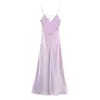 Vestido de tirantes casual versátil para adelgazar, diseño nuevo de verano para mujeres europeas y americanas, nicho