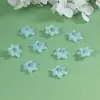 Flor de Acrílico de Cor Simples Design de Nicho de Verão Menina Doce Estilo Coreano Estilo Fresco Vento de Alto Nível Flor Moinho de Vento Plug de Orelha