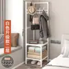 Perchero de Esquina, Perchero para Ropa, Perchero Triangular, Estante de Almacenamiento para Dormitorio, Perchero de Pie para Ropa, Montado en la Pared