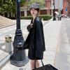 Tendencia de Chaqueta de Cuero de Longitud Media Versátil Cómoda Agradable a la Piel Casual de Moda que Mejora la Calidad Nueva Era Reductora de Edad Primavera y Otoño