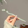 Estilo antigo Lin Orquídea Grampo de Cabelo Fresco das Mulheres Fresco Atrás da Cabeça Cabelo Grampo de Cabelo Novo Estilo Chinês Garfo de Cabelo Diário Hanfu Acessórios Headwear