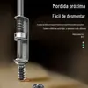 Broca de Chave de Fenda com Posicionamento por Mola, Broca Fixadora de Parafusos Tipo Mola, Ferramenta Fixadora de Parafusos Universal para Operação com Uma Mão, Ponta Phillips